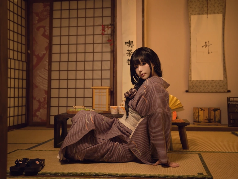 Kokuhui(yuuhui玉汇)《独居的寡姐》主题写真：135张全套美图，含1个视频
