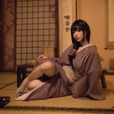 Kokuhui(yuuhui玉汇)《独居的寡姐》主题写真：135张全套美图，含1个视频