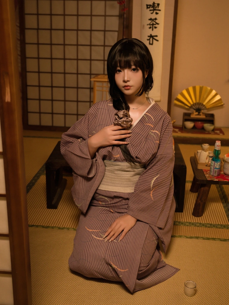 Kokuhui(yuuhui玉汇)《独居的寡姐》主题写真：135张全套美图，含1个视频