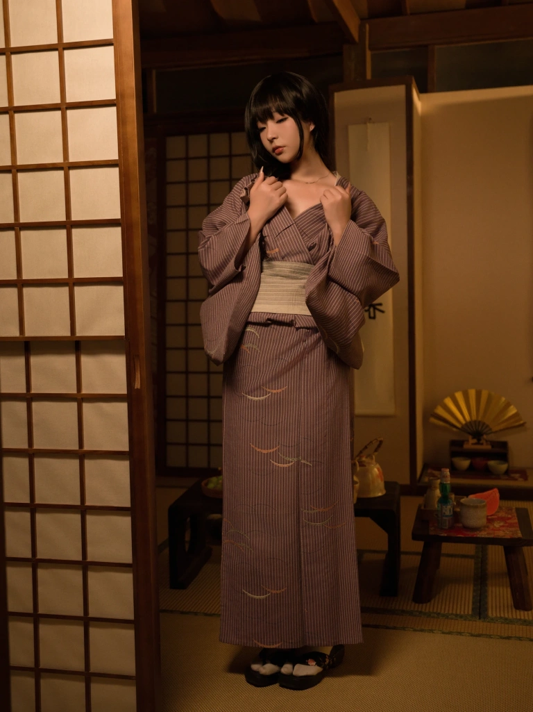 Kokuhui(yuuhui玉汇)《独居的寡姐》主题写真：135张全套美图，含1个视频