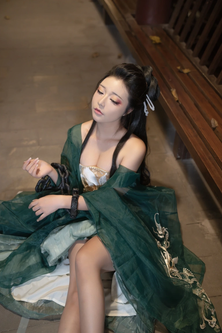 Kokuhui(yuuhui玉汇)《柳如烟终章 囚》主题写真：136张全套美图，含2个视频