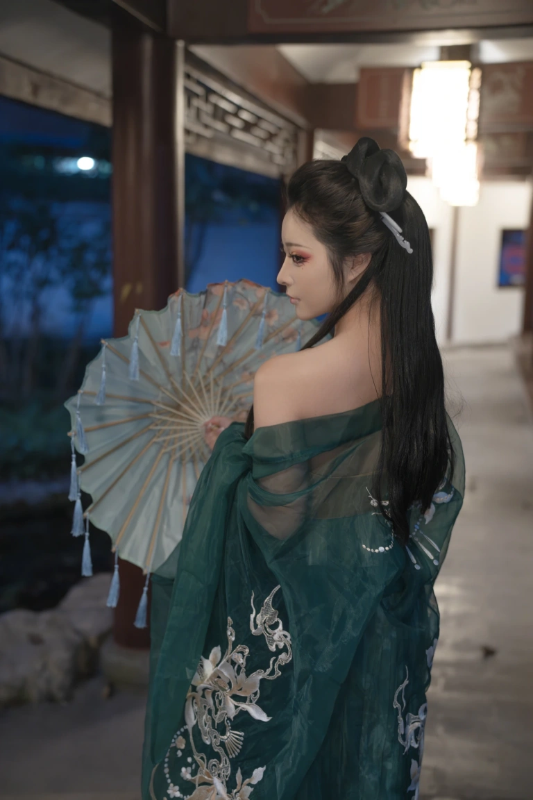 Kokuhui(yuuhui玉汇)《柳如烟终章 囚》主题写真：136张全套美图，含2个视频