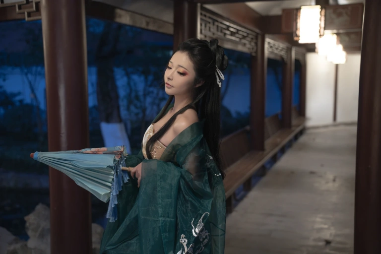Kokuhui(yuuhui玉汇)《柳如烟终章 囚》主题写真：136张全套美图，含2个视频
