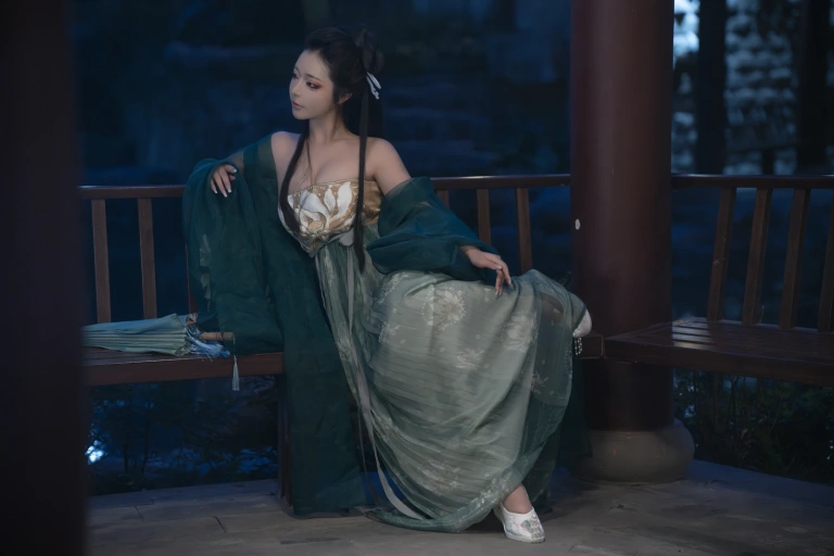 Kokuhui(yuuhui玉汇)《柳如烟终章 囚》主题写真：136张全套美图，含2个视频
