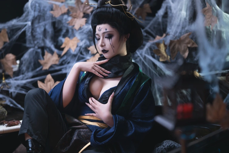 Kokuhui(yuuhui玉汇)《黑神话 四妹》主题写真：147张全套美图，含2个视频
