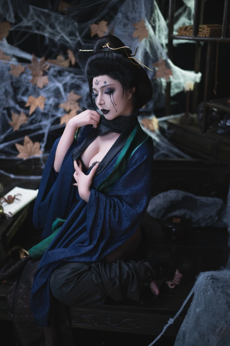 Kokuhui(yuuhui玉汇)《黑神话 四妹》主题写真：147张全套美图，含2个视频