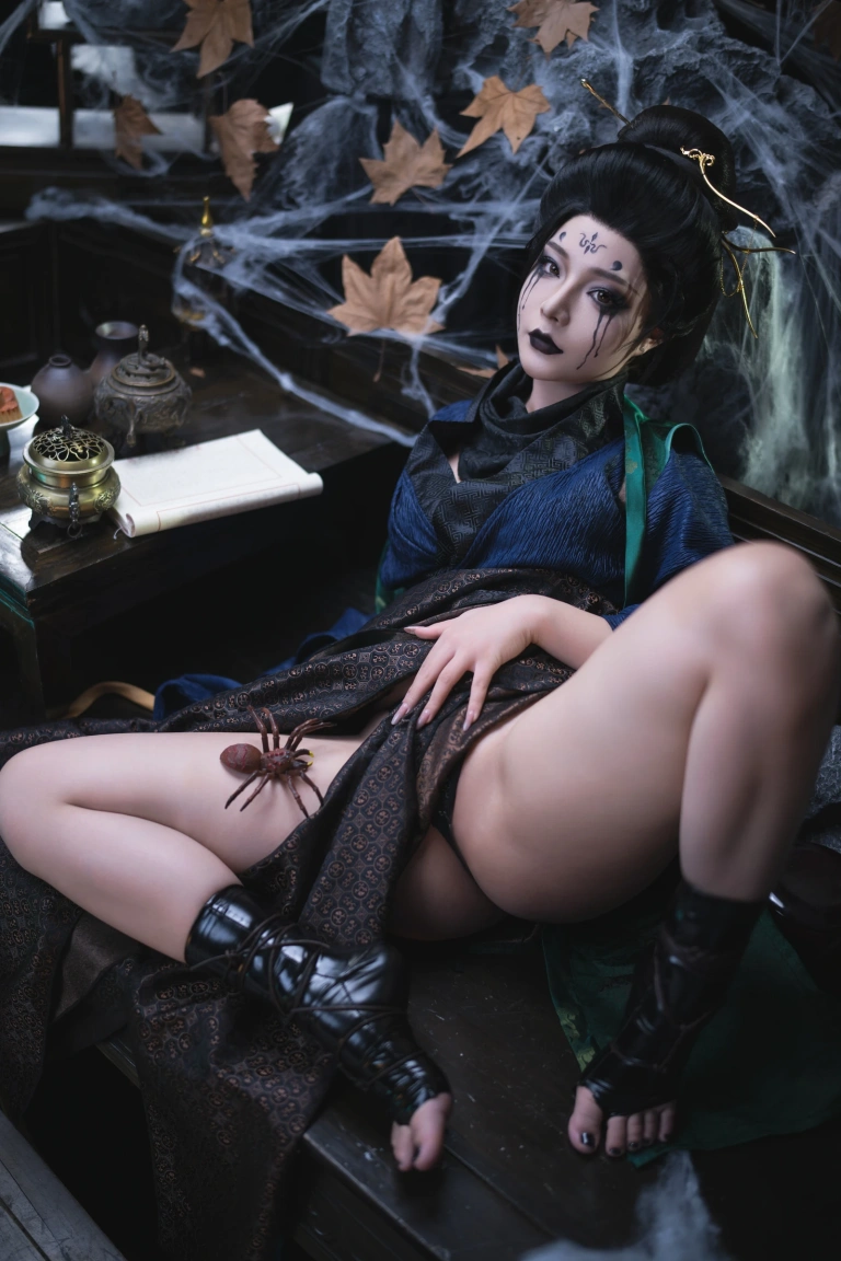 Kokuhui(yuuhui玉汇)《黑神话 四妹》主题写真：147张全套美图，含2个视频