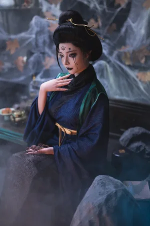Kokuhui(yuuhui玉汇)《黑神话 四妹》主题写真：147张全套美图，含2个视频