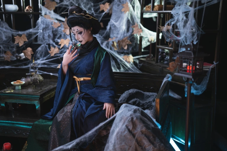 Kokuhui(yuuhui玉汇)《黑神话 四妹》主题写真：147张全套美图，含2个视频