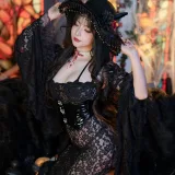 Kokuhui(yuuhui玉汇)《万圣节特辑 魔女狂欢夜》主题写真：133张全套美图，含2个视频