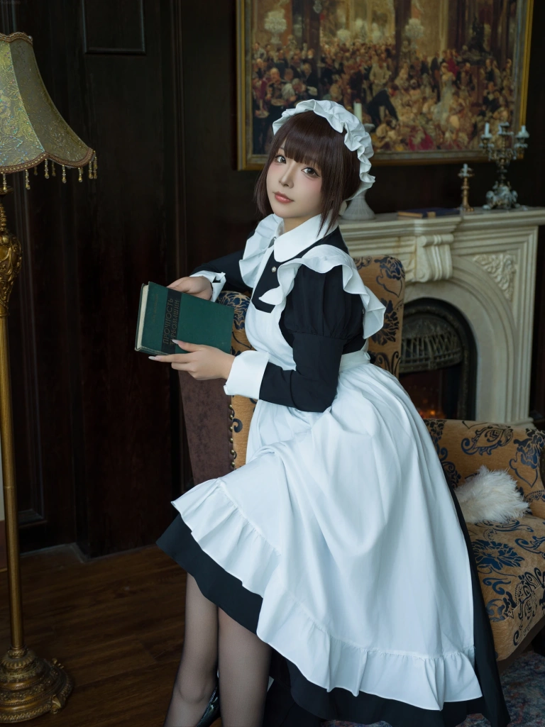 Kokuhui(yuuhui玉汇)《女仆游戏》主题写真：147张全套美图，含2个视频