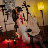 Kokuhui(yuuhui玉汇)《碧蓝航线 大凤旗袍》主题写真：23张全套美图