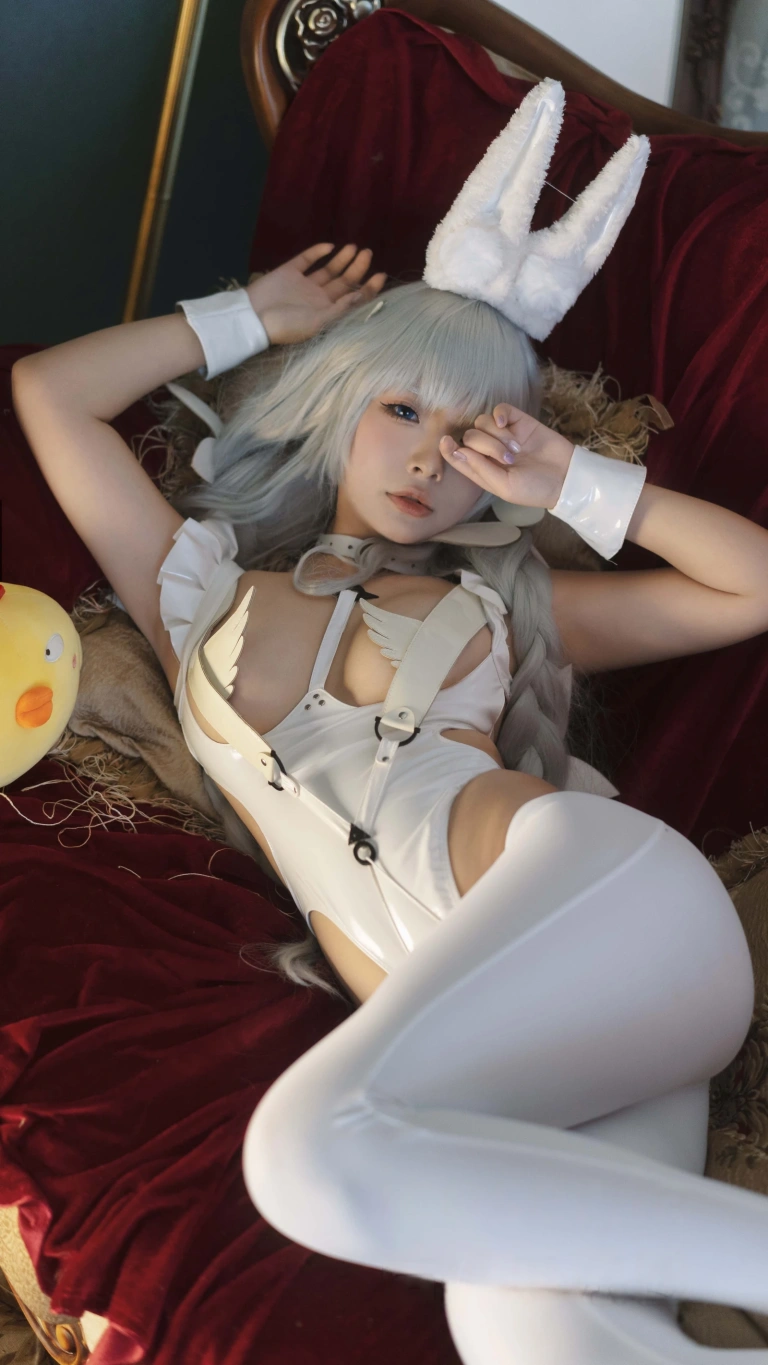 Kokuhui(yuuhui玉汇)《碧蓝航线 恶毒》主题写真：52张全套美图