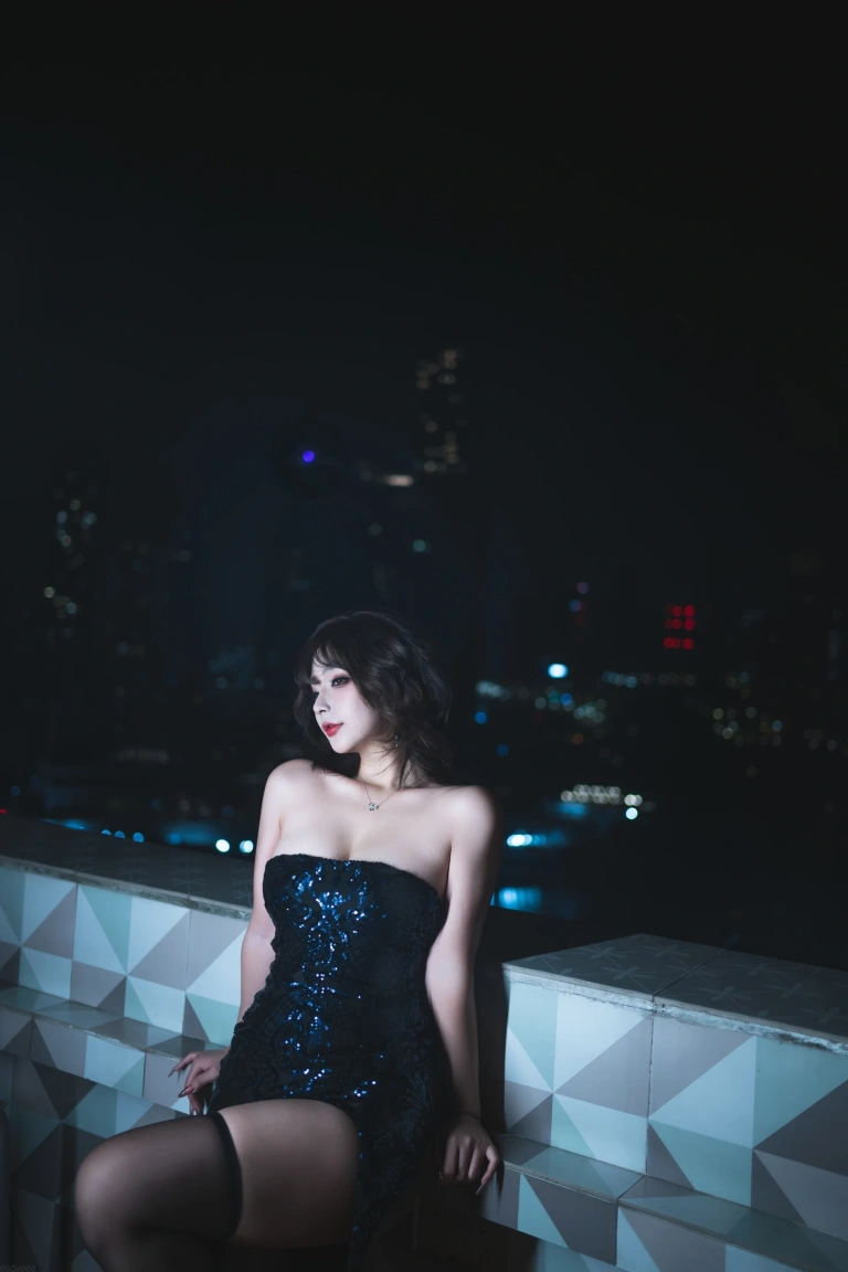 Kokuhui(yuuhui玉汇)《名流之夜》主题写真：138张全套美图