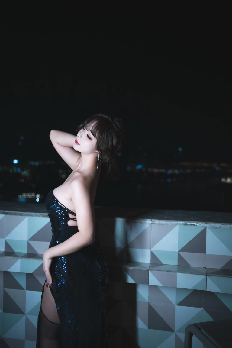 Kokuhui(yuuhui玉汇)《名流之夜》主题写真：138张全套美图