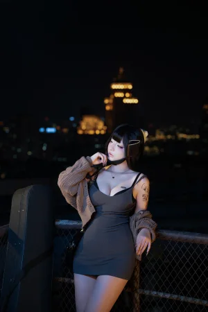 Kokuhui(yuuhui玉汇)《NIKKE 杀手妻子》主题写真：139张全套美图，含1个视频