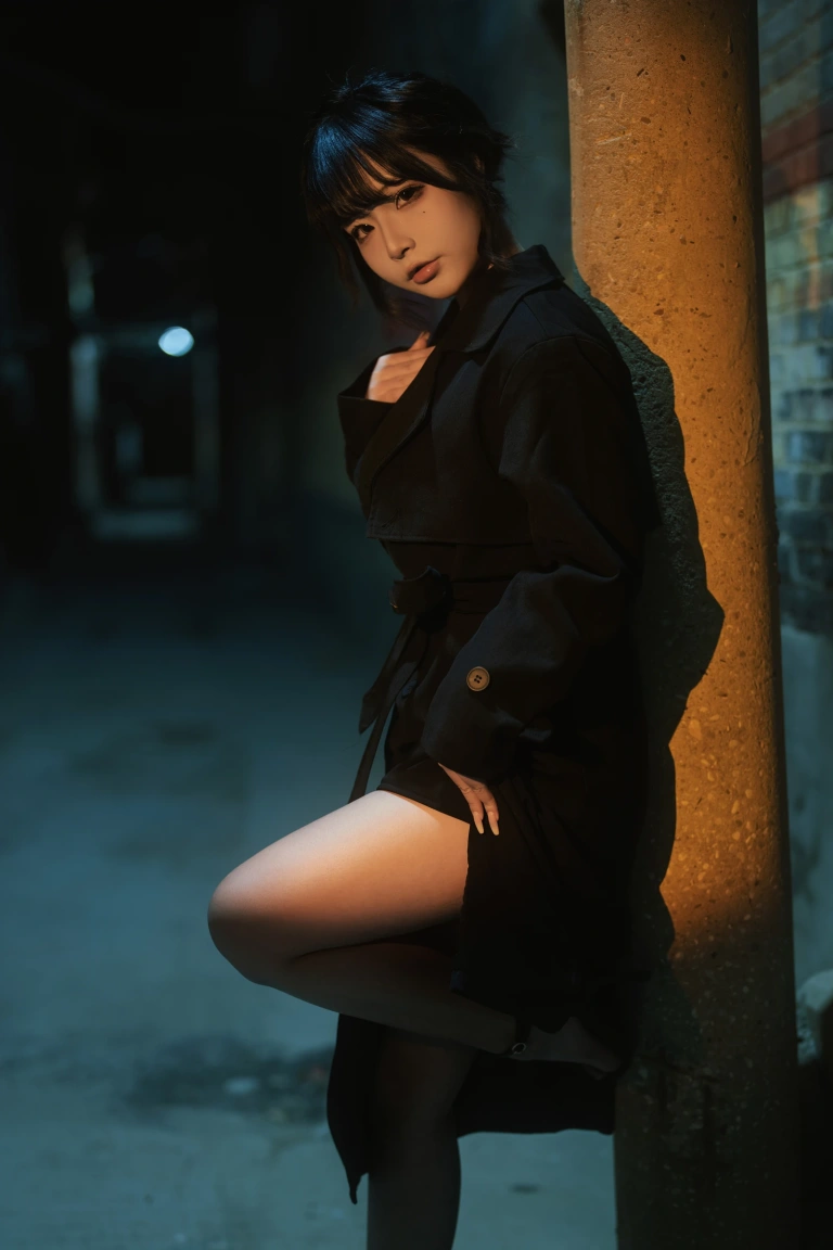 Kokuhui(yuuhui玉汇)《暗巷》主题写真：132张全套美图