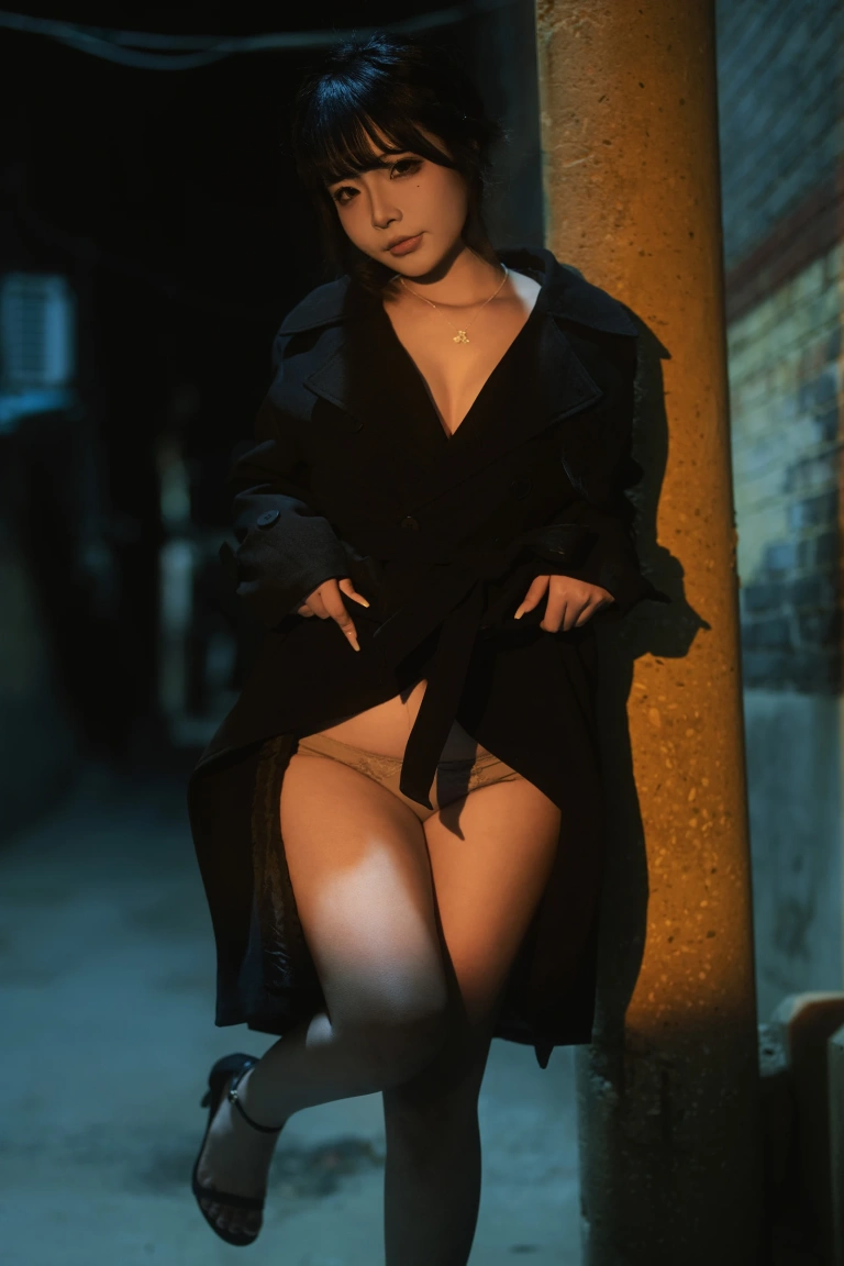 Kokuhui(yuuhui玉汇)《暗巷》主题写真：132张全套美图