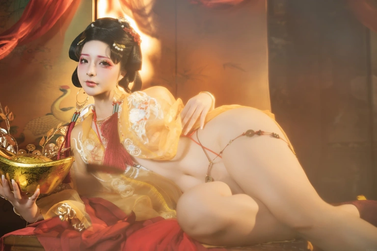 Kokuhui(yuuhui玉汇)《善财娘子》主题写真：124张全套美图