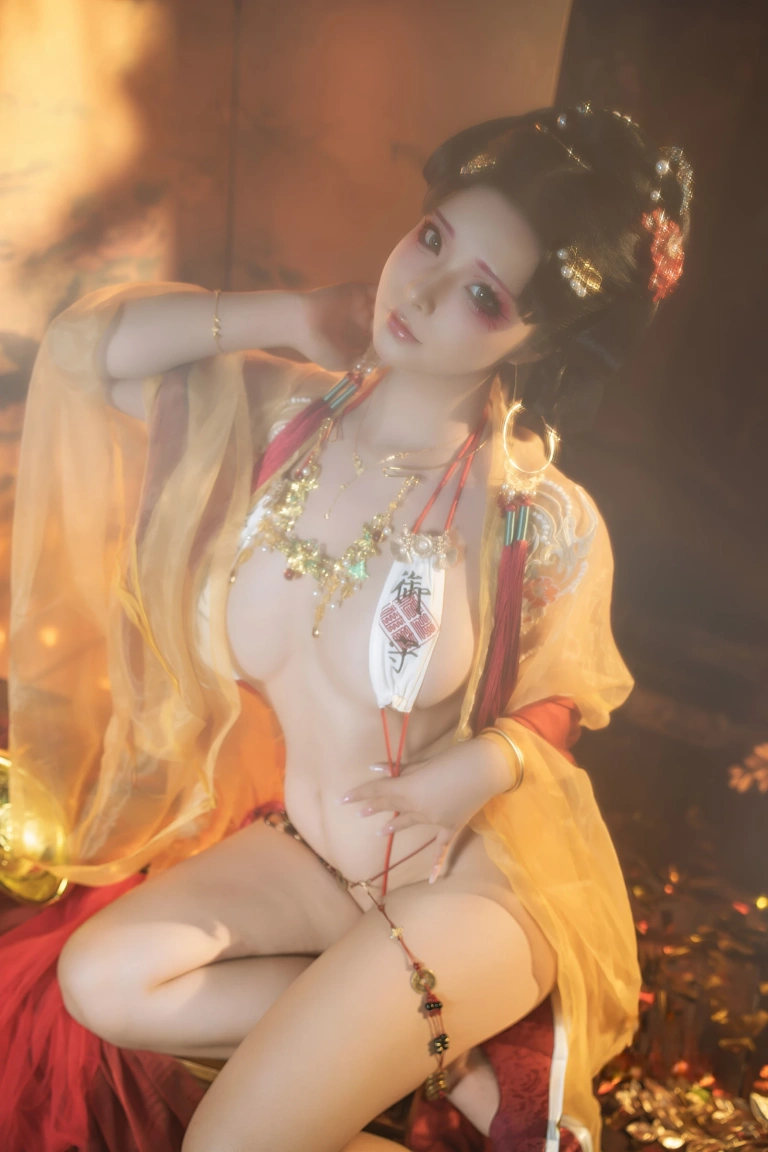Kokuhui(yuuhui玉汇)《善财娘子》主题写真：124张全套美图