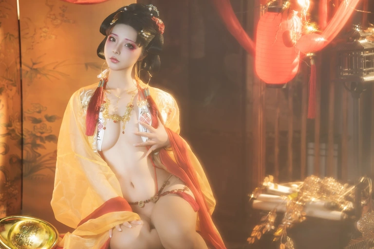Kokuhui(yuuhui玉汇)《善财娘子》主题写真：124张全套美图