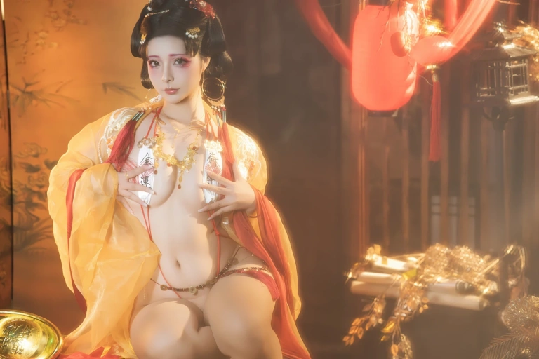 Kokuhui(yuuhui玉汇)《善财娘子》主题写真：124张全套美图