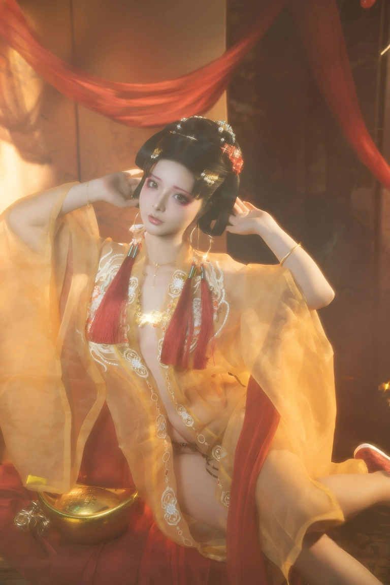 Kokuhui(yuuhui玉汇)《善财娘子》主题写真：124张全套美图