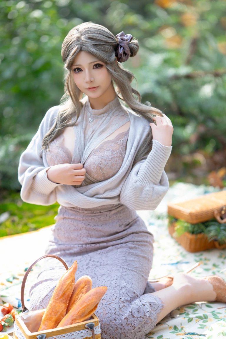 Kokuhui(yuuhui玉汇)《2025年5月Patreon奖励 太太的春游计划》主题写真：131张全套美图