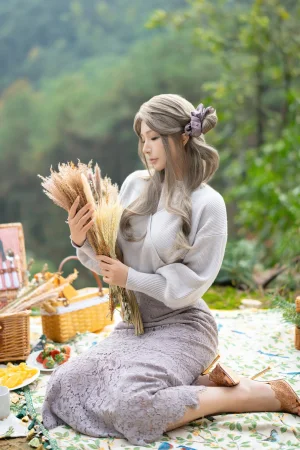 Kokuhui(yuuhui玉汇)《2025年5月Patreon奖励 太太的春游计划》主题写真：131张全套美图