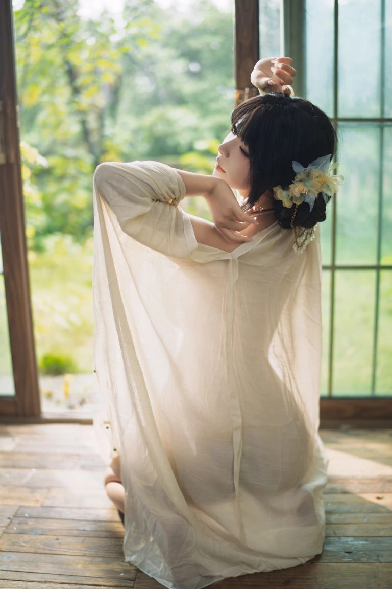 Kokuhui(yuuhui玉汇)《春之歌》主题写真：125张全套美图，含2个视频