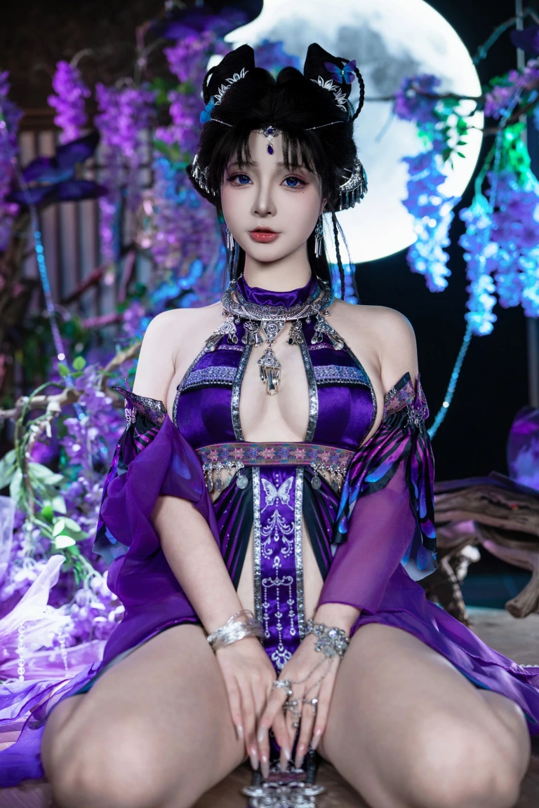 Kokuhui(yuuhui玉汇)《幻蝶》主题写真：128张全套美图