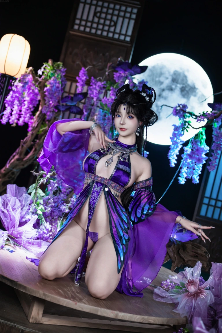 Kokuhui(yuuhui玉汇)《幻蝶》主题写真：128张全套美图
