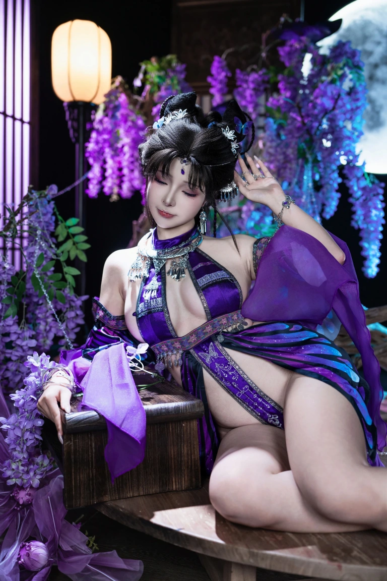 Kokuhui(yuuhui玉汇)《幻蝶》主题写真：128张全套美图