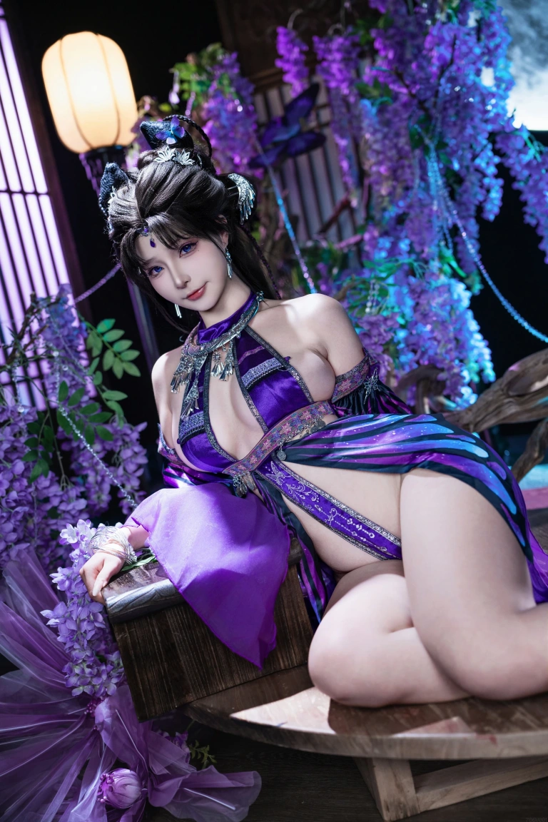Kokuhui(yuuhui玉汇)《幻蝶》主题写真：128张全套美图