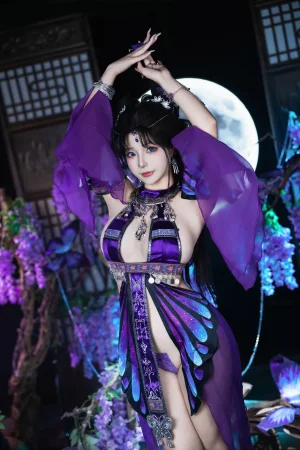 Kokuhui(yuuhui玉汇)《幻蝶》主题写真：128张全套美图