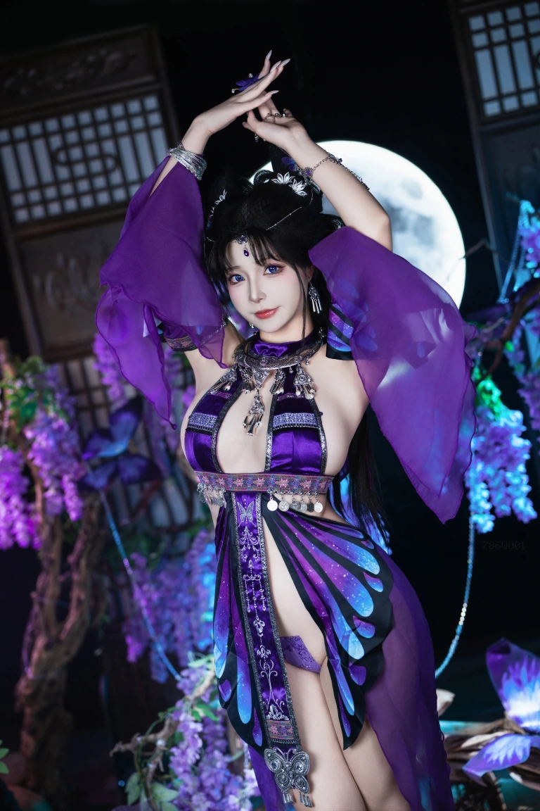 Kokuhui(yuuhui玉汇)《幻蝶》主题写真：128张全套美图