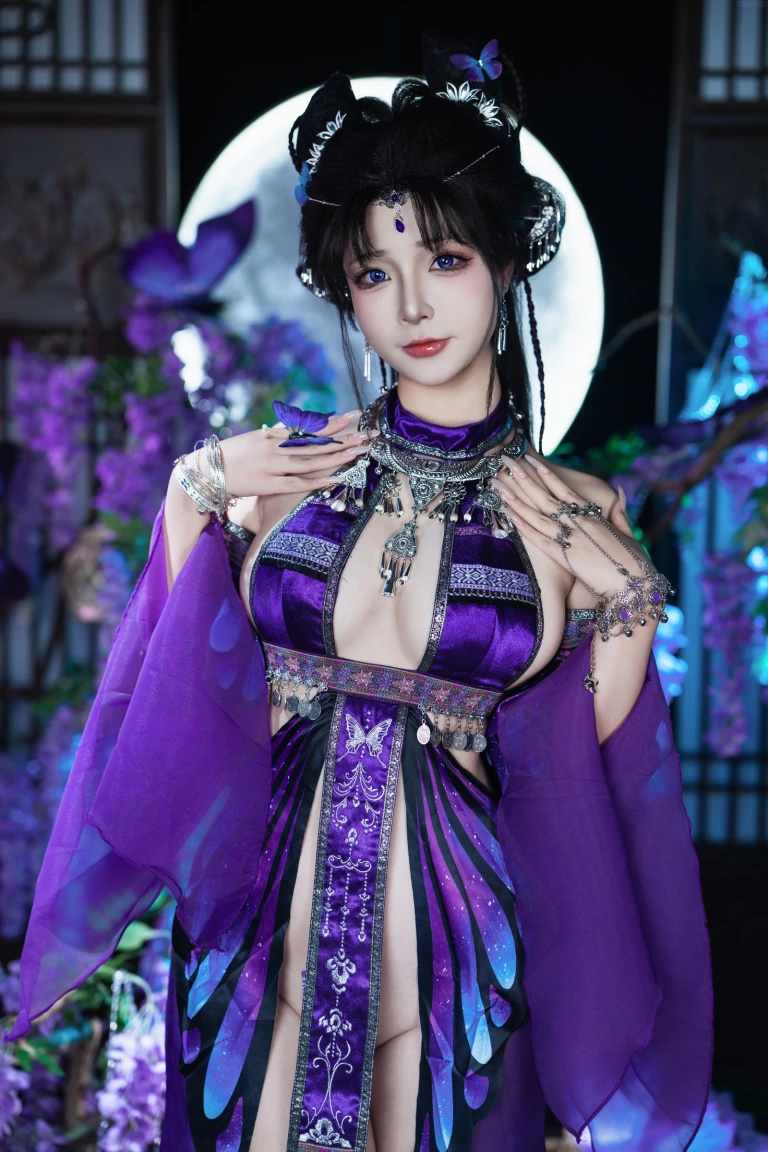 Kokuhui(yuuhui玉汇)《幻蝶》主题写真：128张全套美图