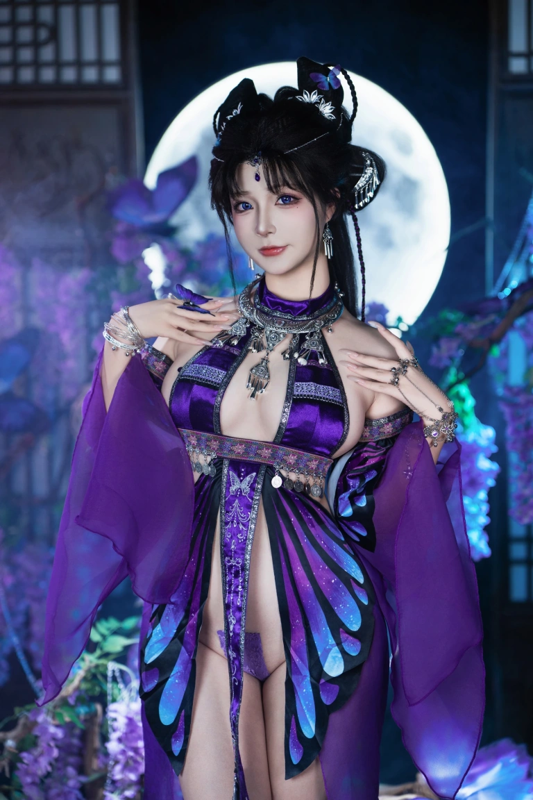 Kokuhui(yuuhui玉汇)《幻蝶》主题写真：128张全套美图