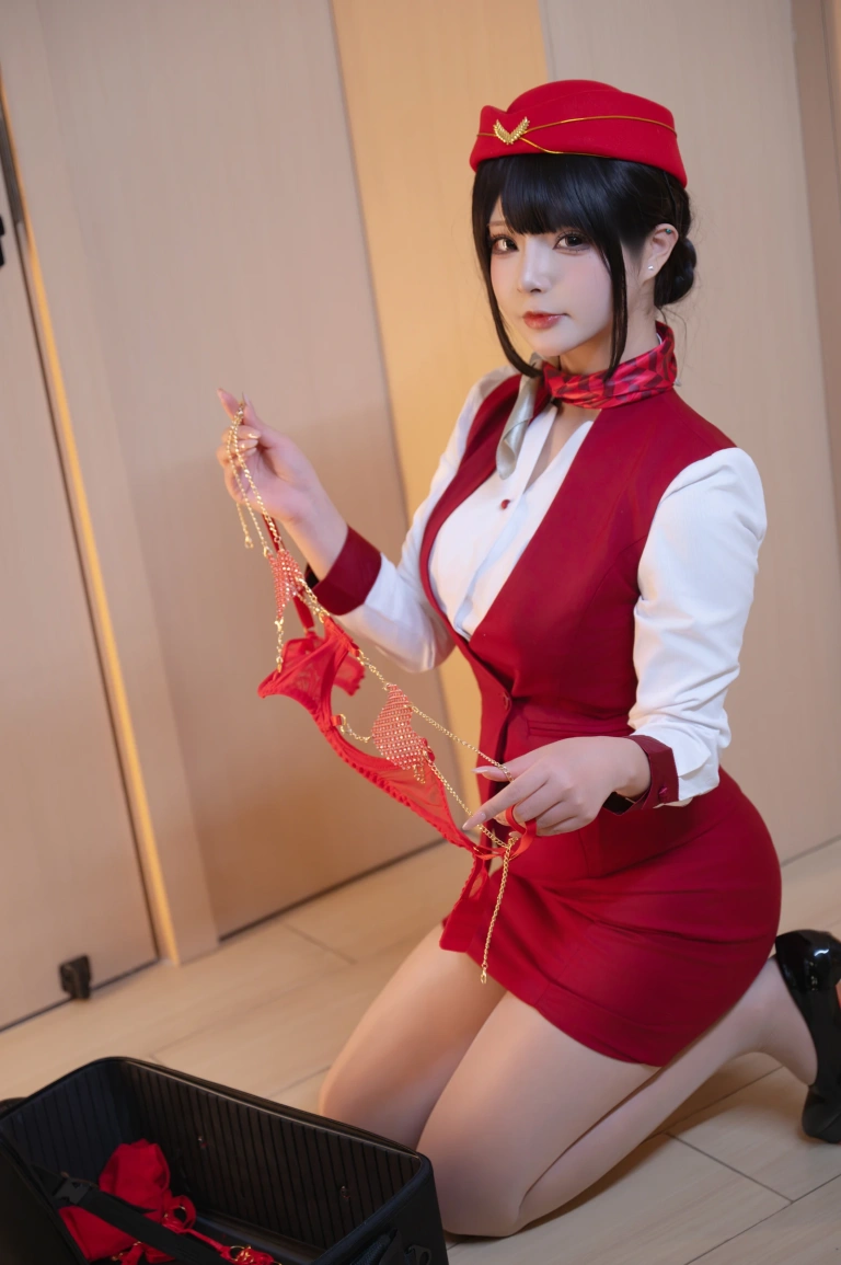 Kokuhui(yuuhui玉汇)《升舱服务2 援》主题写真：137张全套美图，含2个视频