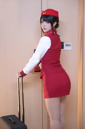 Kokuhui(yuuhui玉汇)《升舱服务2 援》主题写真：137张全套美图，含2个视频