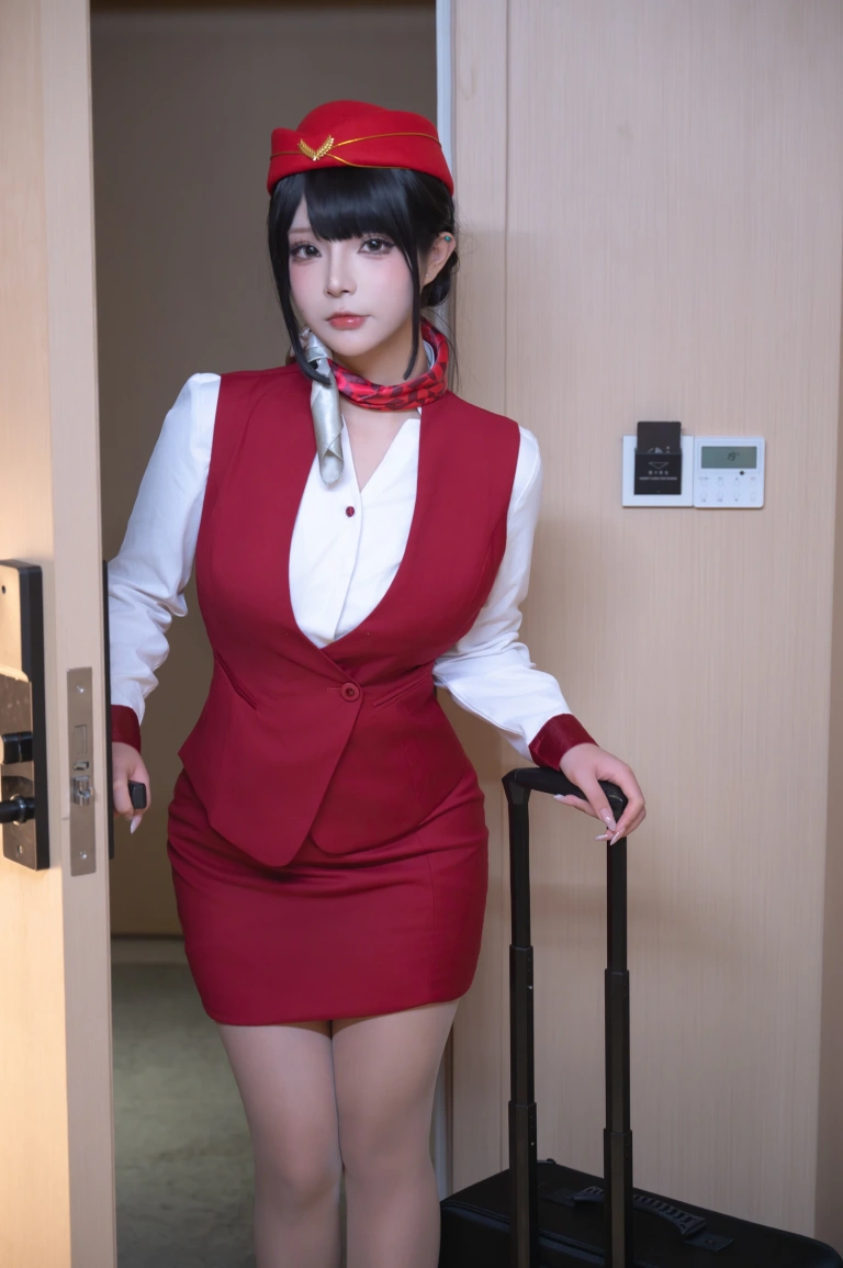 Kokuhui(yuuhui玉汇)《升舱服务2 援》主题写真：137张全套美图，含2个视频