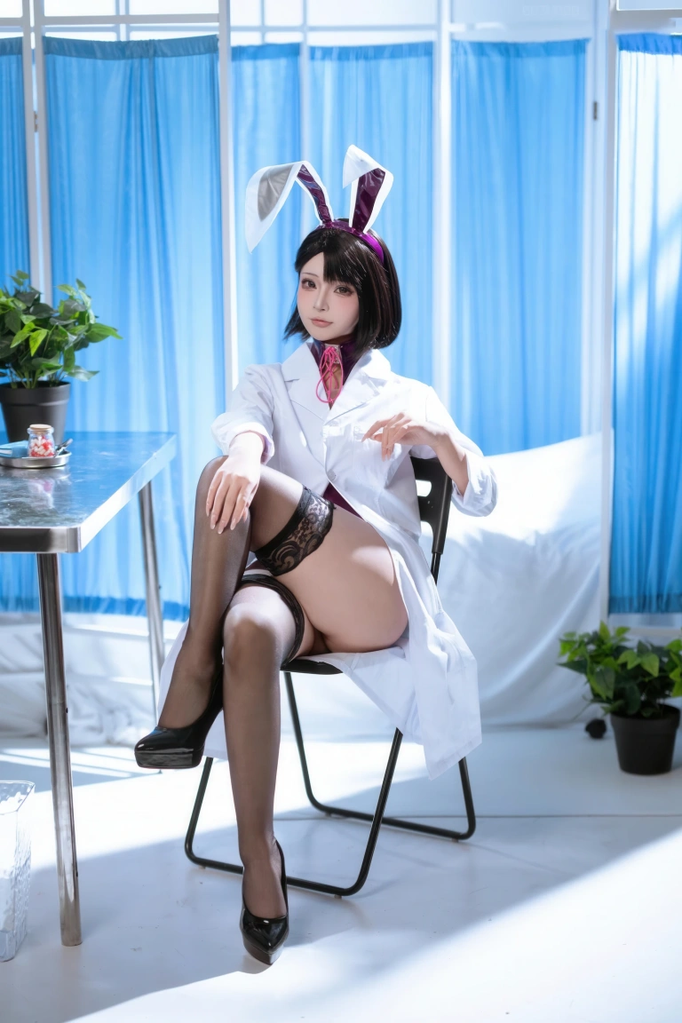 Kokuhui(yuuhui玉汇)《校医室》主题写真：127张全套美图，含1个视频