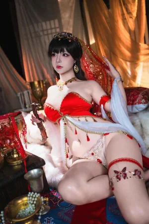 Kokuhui(yuuhui玉汇)《楼兰幻梦》主题写真：126张全套美图，含3个视频