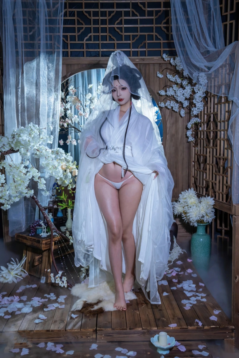 Kokuhui(yuuhui玉汇)《欲观音》主题写真：135张全套美图，含1个视频