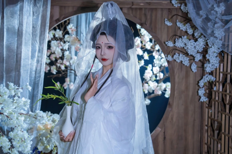 Kokuhui(yuuhui玉汇)《欲观音》主题写真：135张全套美图，含1个视频