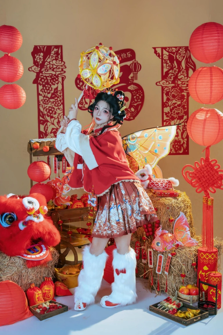 Kokuhui(yuuhui玉汇)《2026新春特辑 醒狮少女》主题写真：131张全套美图，含2个视频