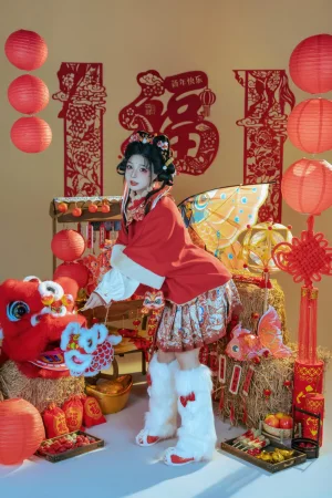 Kokuhui(yuuhui玉汇)《2026新春特辑 醒狮少女》主题写真：131张全套美图，含2个视频