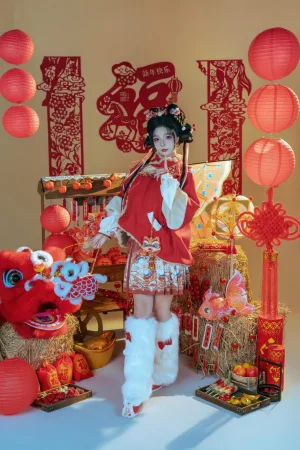Kokuhui(yuuhui玉汇)《2026新春特辑 醒狮少女》主题写真：131张全套美图，含2个视频