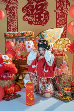 Kokuhui(yuuhui玉汇)《2026新春特辑 醒狮少女》主题写真：131张全套美图，含2个视频