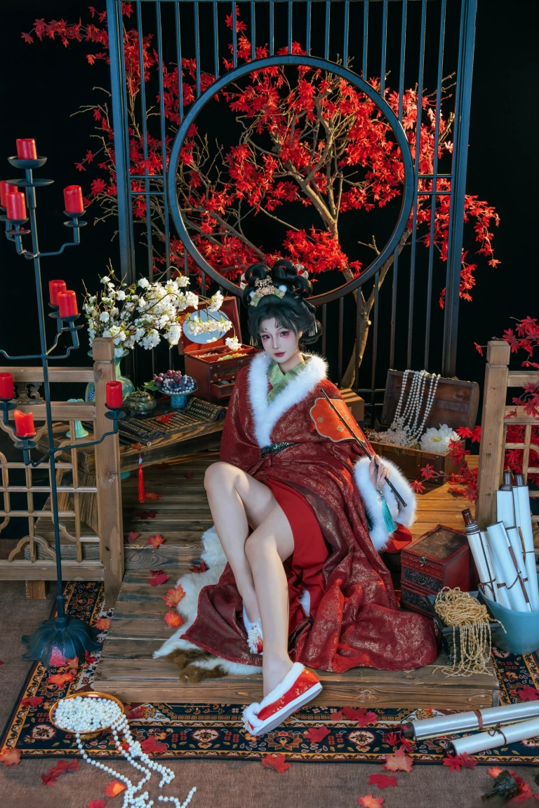 Kokuhui(yuuhui玉汇)《狐仙的报恩》主题写真：109张全套美图